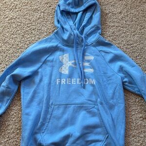 Under Armour Light Blue Freedom Hoodie